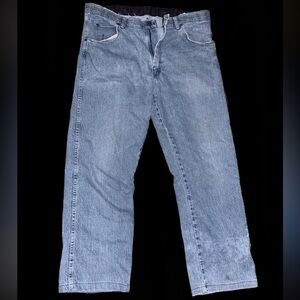 Wrangler Blue Relaxed Fit Jeans